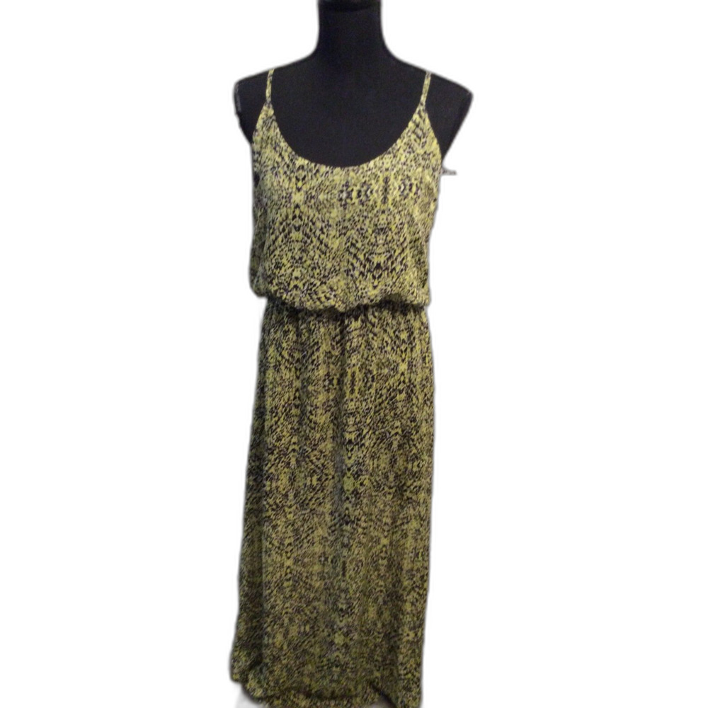 XL Womens Maxi Dress Sleeveless Print Lined